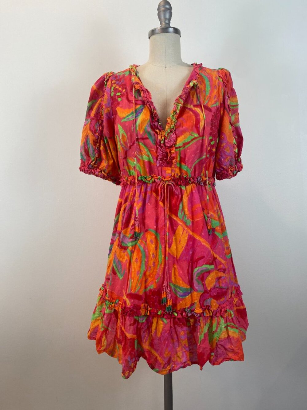 FARM Rio Fruit Brush Mini Dress